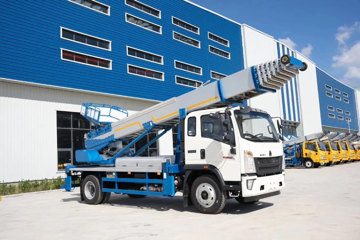 德江出租云梯车高空作业车 建筑垃圾搬运